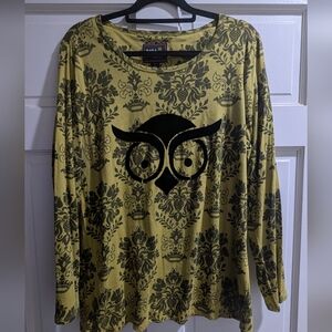 Unique RARA AVIS by Iris Apfel Owl Top